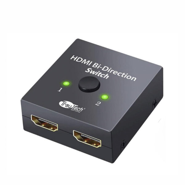 Bidireccional HDMI Switch, 2 x 1/1 x 2 Splitter