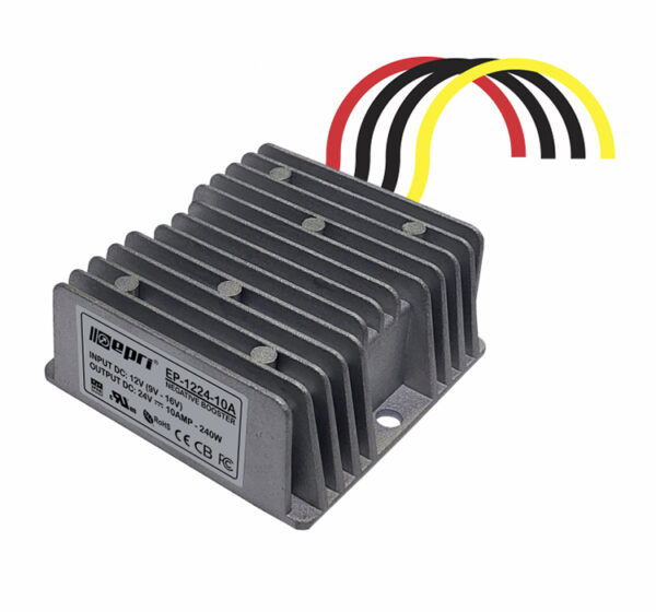 Elevador de Voltaje 12V a 24V 10Amp